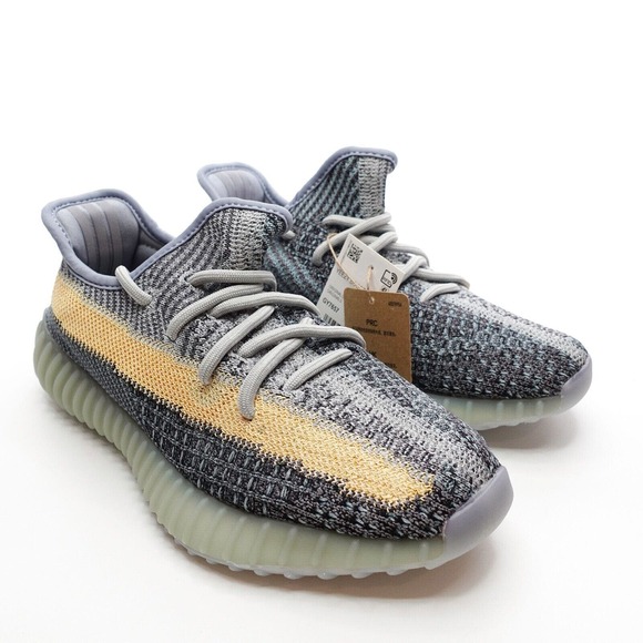 Adidas Yeezy Boost 350 V2 Ash Blue Mens Size 5 DS GY7657 main image 8